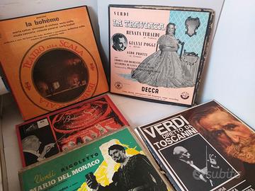 Opera lirica vinile dischi vintage