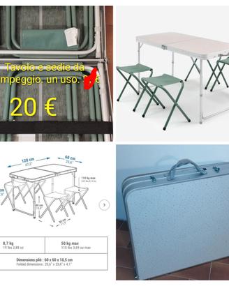 Tavolo da campeggio