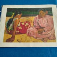 Stampa "Femmes de Tahiti o sure la" plage