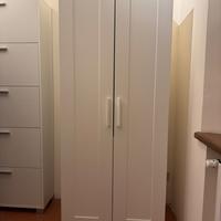 Armadio bianco due ante
