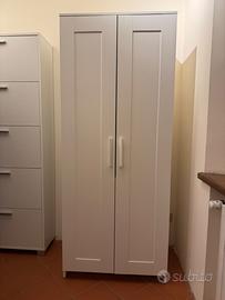 Armadio bianco due ante