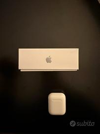 Airpods 2 generazione con scatola e cover