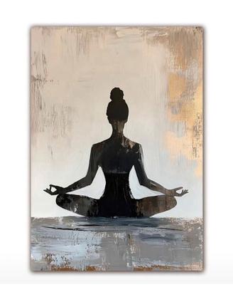Tela con telaio Meditazione e Yoga