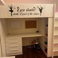 Letto a soppalco SMÅSTAD Ikea