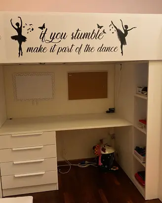 Letto a soppalco SMÅSTAD Ikea