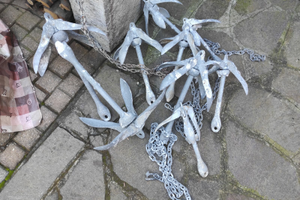 Ancore boe parabordi ciambelle e fodera per matera