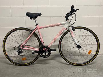 Bici da corsa tg.48 Whistle white-pink