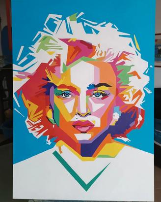 Quadro MADONNA # POP ART 