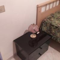 Camera da letto laccata nera