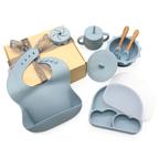 Set pappa in silicone alimentare 