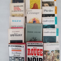 Baudelaire,Stendhal,Flaubert,Prevert,Balzac ecc