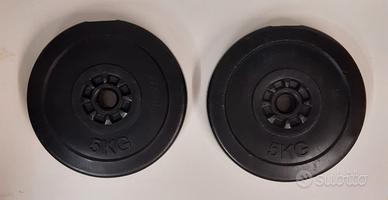 N° 2 DISCHI/PESI DA 5 KG.