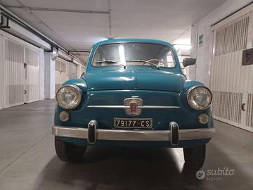 FIAT 600 D 1969 "Fanalona" – Auto d'epoca