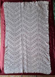 coperta culla/lettino ad uncinetto 