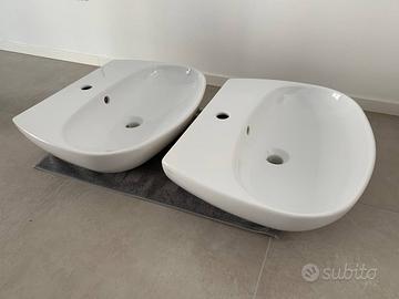 Lavabo SIMAS Vignoni 60 cm - 2 pezzi