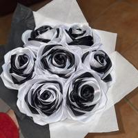 mazzo fiori in stoffa