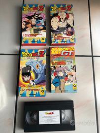 Lotto cassette VHS Dragon Ball