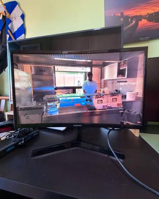 Monitor Samsung Curvo 24” FHD