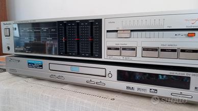 Ampli Technics e lettore cd/dvd Pioneer