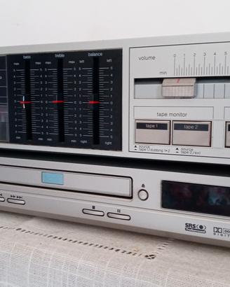 Ampli Technics e lettore cd/dvd Pioneer