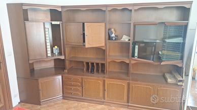 Mobile credenza salotto legno 342 x 218 cm