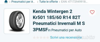Pneumatici invernali