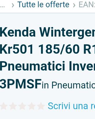 Pneumatici invernali