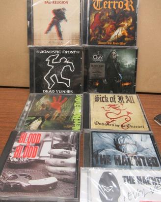 Cd punk, rock e metal - elenco disponibili