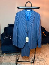 Abito gessato blue uomo BOTTEGA DEL SARTO