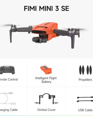 Drone 4k fimi mini 3 SE nuovo imballato