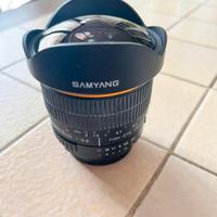 Obiettivo Samyang Fish Eye