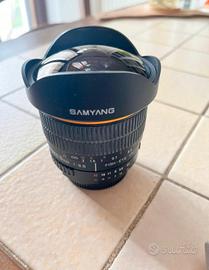 Obiettivo Samyang Fish Eye