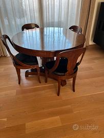 tavolo rotondo impero