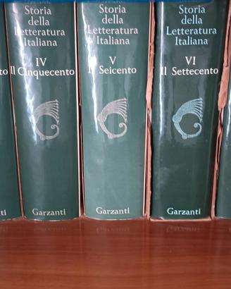STORIA DELLA LETTERATURA ITALIANA 