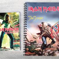 Iron Maiden quaderni tappi birra penna memorabilia