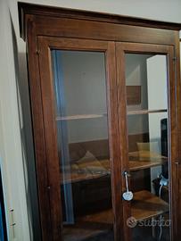 Vetrina in legno 