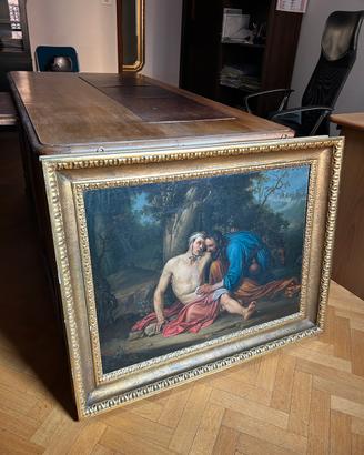 Quadro dipinto a mano fine 800