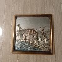 quadro in argento 925