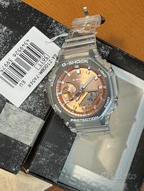 G-Shock Orologio Bianco Multifunzione Uomo trendy