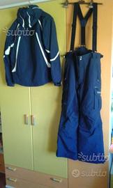 Tuta sci Sergio Tacchini blu