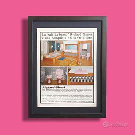 Pubblicità originale vintage poster Richard-Ginori