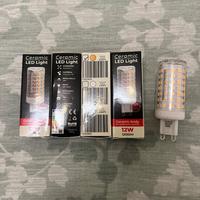 N.5 lampadine led G9 bianco caldo