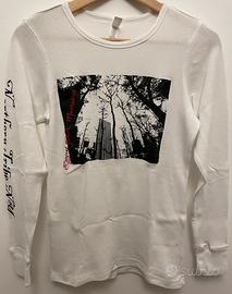 Maglia bianca stampa Manhattan M - Next Level