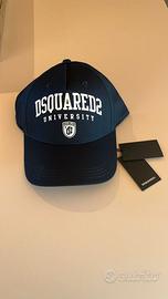 Cappello Dsquared2 University Blu
