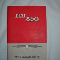 Librettto uso e manutenzione FIAT 850