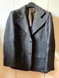 Giacca Lardini in tweed grigio