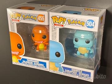 Funko Pop Pokemon 455 Charmander 504 Squirtle toys