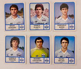 Set 6 figurine SS Lazio Panini 83/83