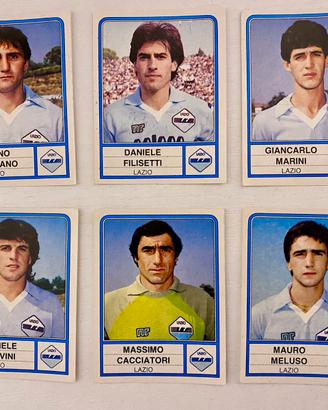 Set 6 figurine SS Lazio Panini 83/83