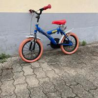 bicicletta bimbo spiderman.